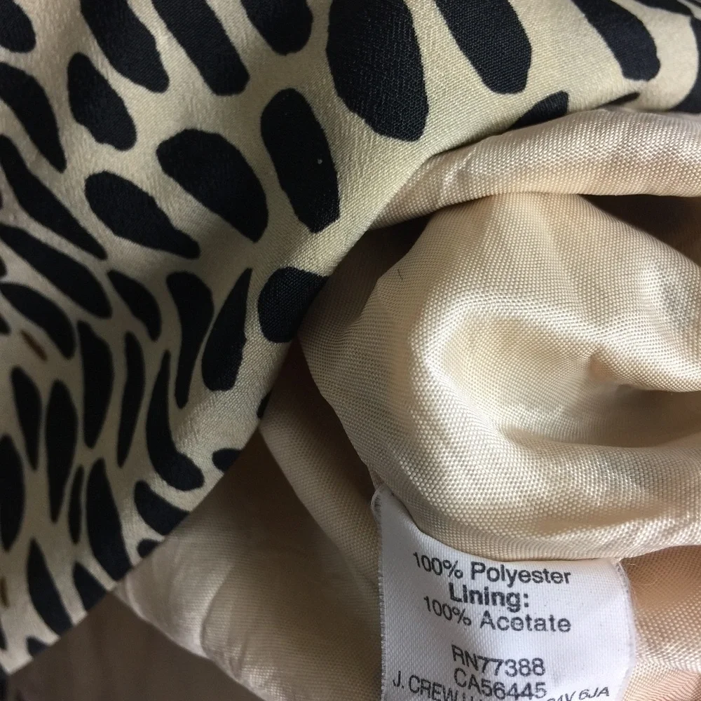 J. Crew Jules Dress in Wildcat Leopard Print